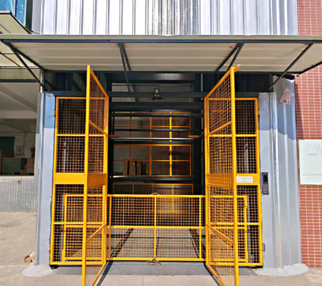 柘荣导轨式升降平台