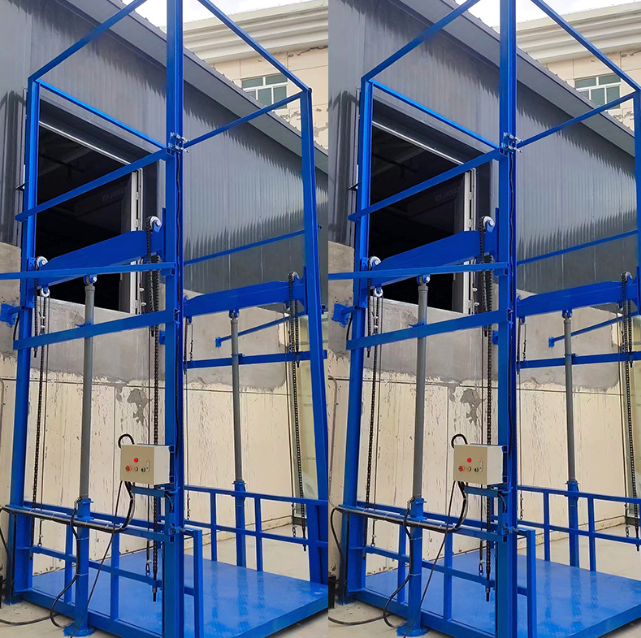 柘荣导轨式升降货梯